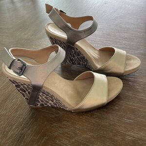 Gorgeous Wedge Animal Print Heels